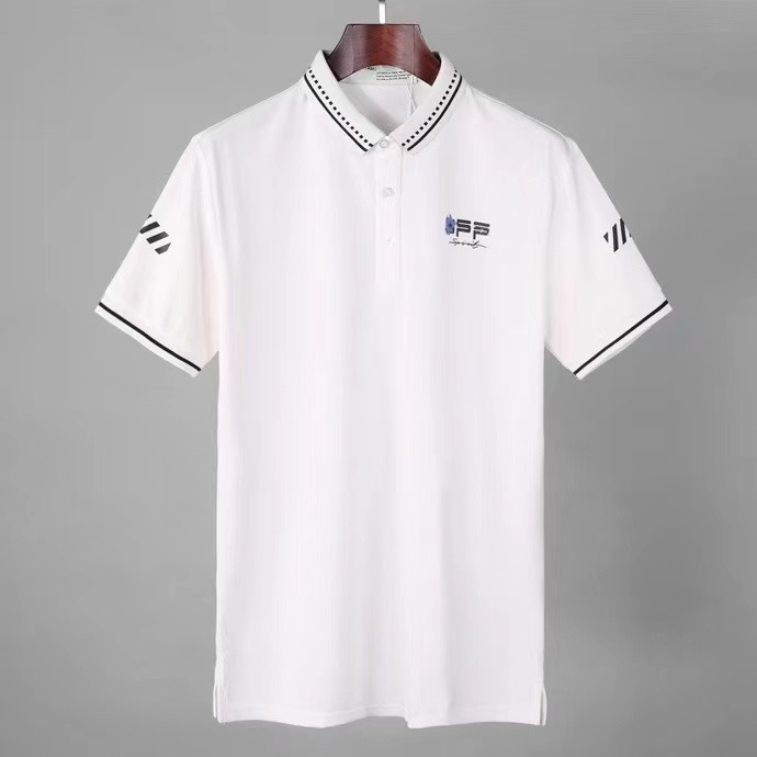 OFF+White+Short+Polo+m-3xl+8q03