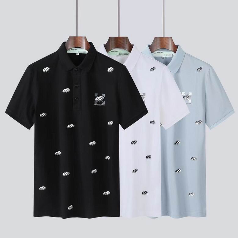 OFF+White+Short+Polo+0303