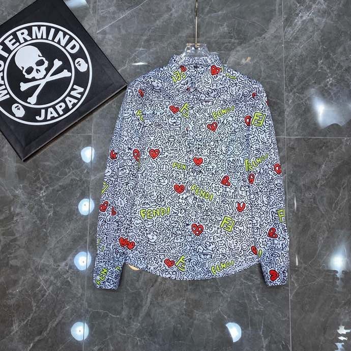 Fendi+Shirt+Long+m-3xl+12y01